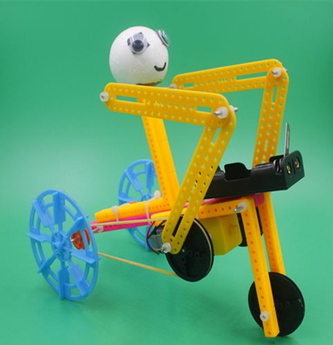 22号diy电动三轮车 小学生手工科技小制作小发明电动小车材料包